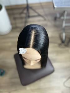 Precio al por mayor Extensiones de cabello humano vietnamita Hueso Recto Pelucas con cierre de encaje, 180% Densidad 2x6 Super Double Drawn Bob Peluca - Product Image 3