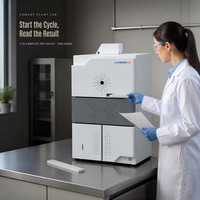 Testeur automatique de fusion des cendres YX-HRD4410, 1 à 16 échantillons, 200-1600°C, avec caméra 5MP et imagerie HD pour l'analyse du charbon et de la biomasse