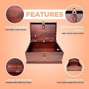 Ooden-collar de ordeño, caja ecorativa para orejeras - Product Image 4