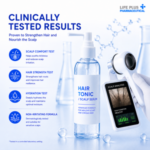Tónico Capilar, Suero para el Cuero Cabelludo de Marca Privada, Líquido Hidratante y Nutritivo para el Cuidado Diario del Cabello - Product Image 5