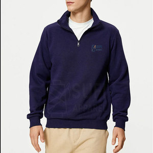 Sweat-shirt à capuche décontracté d'hiver, haut léger pour activités de plein air, sweat-shirt à fermeture éclair pour homme, impression numérique en faible MOQ - Product Image 1