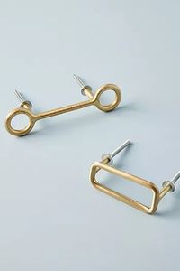 Tirador de Puerta de Diseño Artístico en Acero Inoxidable Elite Curve, Manija Real Martillada - Product Image 5