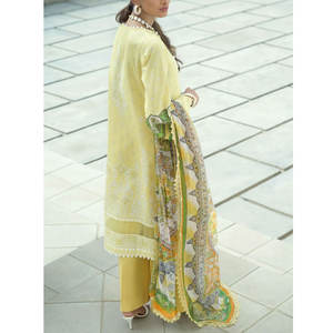 Collection de pelouses d'été pakistanaises de qualité supérieure pour femmes Robe Salwar Kameez pour femmes de qualité supérieure pour l'été pour femmes - Product Image 3