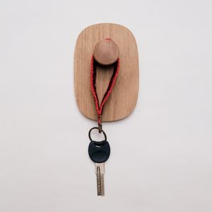 Stylish Decor for <b>Wall</b> Hanging and <b>Organization</b> Premium Maple Wood <b>Wall</b> Hooks - Product Image 3