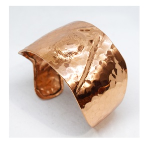 1st สร้อยข้อมืออิตาลีกำไลข้อมือทองแดงแข็งหนักสำหรับกำไลข้อมือทองแดงทำด้วยมือของเธอ - Product Image 1