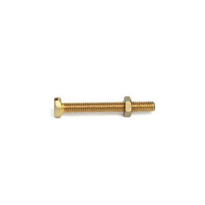 China Supplier Stainless Steel Slotted Cheese Head Machine Screw For Sales Screw Locking Machine Screw