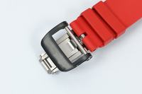 Montre de luxe pour homme de style sportif haut de gamme, entièrement automatique, mécanique, en fibre de carbone, de haute précision, modèle RM 3502