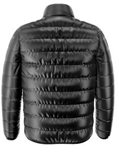 Veste matelassée bicolore personnalisée pour hommes, vêtements de sport décontractés et chauds pour l'hiver, support rembourré à bulles du fabricant - Product Image 5