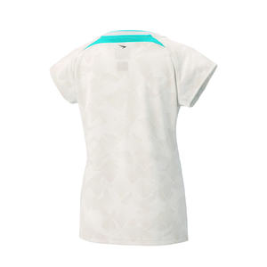 เสื้อยืดสปอร์ตผู้หญิง โลโก้ ผ้าสแปนเด็กซ์-คอตตอนผสม ยืดได้ 4 ทิศทาง ระบายอากาศ แห้งเร็ว เป็นมิตรกับสิ่งแวดล้อม น้ำหนักเบา สำหรับฤดูร้อน - Product Image 5