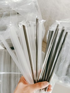 หลอดพลาสติกแบบใช้แล้วทิ้งทำจากโพลีโพรพิลีนเกรดอาหารแบบใช้แล้วทิ้งสำหรับดื่ม - Product Image 2