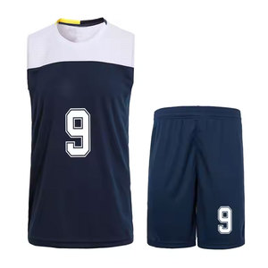 Barato al por mayor personalizar sublimado manga corta voleibol Jersey conjunto diseño verde blanco voleibol uniforme conjunto - Product Image 2