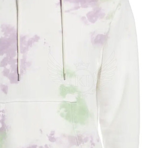 2024เสื้อฮู้ดกันหนาวสำหรับผู้ชายผ้านิ่มย้อมสีน้ำหนักเบาพิมพ์ลายดีไซน์ตามสั่ง - Product Image 5