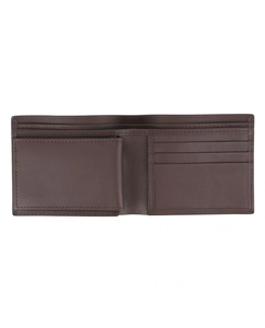 Cartera de cuero informal Plegable ligera de alta calidad Unisex, cadena antirrobo de longitud corta, característica decorativa de letras - Product Image 3