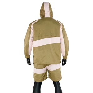 Conjunto Deportivo Corto de Nailon Personalizado, Ligero, Impermeable, Transpirable, con Cierre de Cremallera, para Correr - Product Image 2
