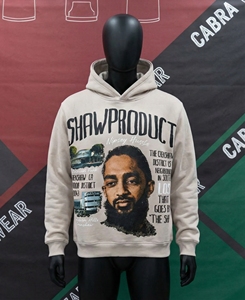 Custom Print Embroidered Hoodie | 100% Cotton Winter Pullover for Men & Women with Plain Dyed & <b>Beaded</b> Options - Product Image 6