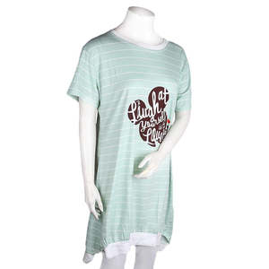 Women's <b>Night</b> Top - <b>Light</b> Green - Product Image 1