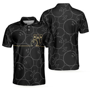 La nouvelle liste Quick Dry Sublimation Bowlings Club Polo Tshirt Concevez votre propre chemise de bowling à la mode - Product Image 6