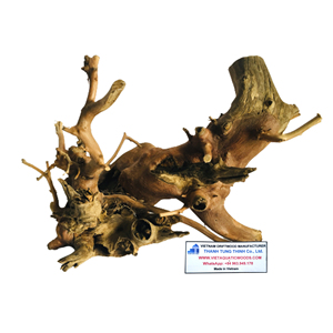 Décoration d'aquarium en bois flotté naturel, forme irrégulière, écologique, ornement pour aquarium fabriqué au Vietnam - Product Image 5
