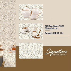 Amplia gama de azulejos de pared de cerámica Porcelana pulida Esmaltada Vitrificada Tamaño 300x450mm Acabado brillante Material de construcción verificado - Product Image 5