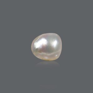 Collection de perles de Basra, 4,17 carats, perles baroques naturelles d'eau douce, disponibles en blanc et rose, pour la fabrication de bijoux - Product Image 1