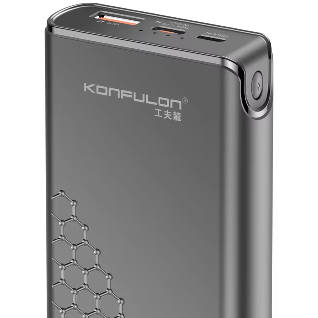 KONFULON Ultra Compact 10000mAh Portable Power Bank 22.5W High Speed Charging