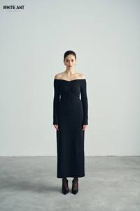 Hand-beaded ERICA PENCIL <b>SKIRT</b> 88% Cotton 11% Polyester 1% Spandex Size S M L Available Long Women's <b>Skirts</b> Sustainable Fashion - Product Image 5