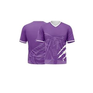 Maillot de football imprimé à manches courtes en maille, style vintage américain, unisexe, surdimensionné, pour adultes, OEM - Product Image 6