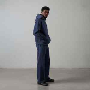 Survêtement pour homme sur mesure OEM, logo brodé personnalisé, imprimé, 100% coton molletonné, uni, surdimensionné, ample, pull-over - Product Image 6