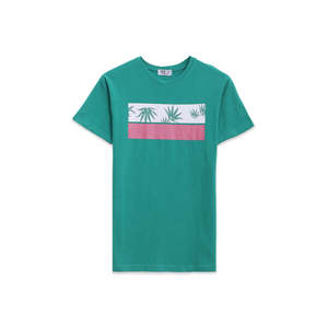 เสื้อยืดกราฟิกสไตล์สตรีท300จีเอสเอ็มระบายอากาศและป้องกันริ้วรอยพิมพ์ลายสกรีนยาวและหลวม - Product Image 1