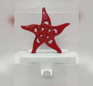 Porte-chaussettes de Noël en métal et bois durable, décoration de vacances écologique au meilleur prix - Product Image 5