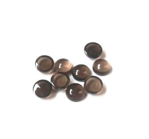 Piedra preciosa suelta de cabujón de cuarzo ahumado Natural de 2mm para venta al por mayor, piedra semipreciosa certificada IGI para hacer joyas - Product Image 6
