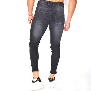 กางเกงยีนส์ขายาวสำหรับผู้ชายไซส์ใหญ่พิเศษเสื้อผ้าตามสั่ง - Product Image 4