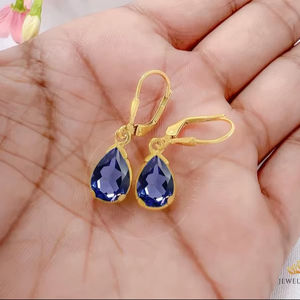 <b>Fine</b> Jewelry 14K Yellow Gold 925 Sterling Silver Rhodium Plated Zircon <b>Stud</b> <b>Earrings</b> for Party Gift - Product Image 1