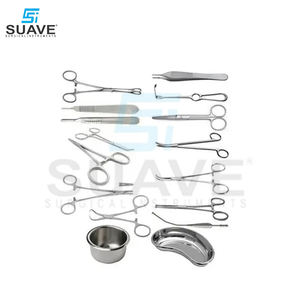 SUAVE SURGICAL INSTRUMENTS Ensemble de chirurgie mineure abdominale chirurgicale médicale avec logo personnalisé à prix de gros - Product Image 6