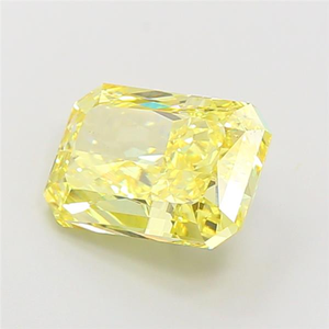 Diamante Cultivado en Laboratorio, Corte Radiante, Color Amarillo Intenso, Certificado IGI, Producción Ética, para Marcas de Joyería de Lujo Sostenible - Product Image 4