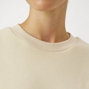 Vente en gros de sweats pour femmes sur mesure respirant surdimensionné streetwear à manches longues col rond personnaliser logo femmes dernières conceptions - Product Image 4