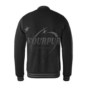 Venta caliente simple chaquetas Varsity para hombre chaqueta transpirable para hombres y mujeres prendas de vestir exteriores rompevientos chaqueta Varsity - Product Image 3