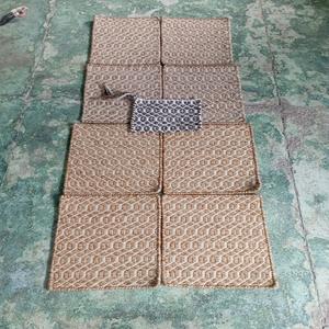 Modern Handmade Jute <b>Flat</b> Weave Jacquard Loop Pile Non-Slip Eco-friendly Carpet Sets Area <b>Rugs</b> for Living Room Home Decor - Product Image 1