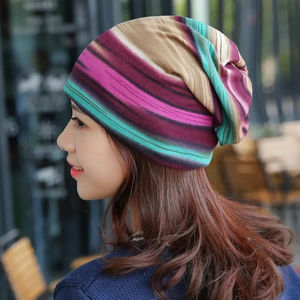 Invierno Streetwear Impreso Beanie Sombreros Moda Cálido Unisex Gorros Gorras - Product Image 4