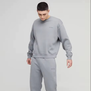 Sweat-shirt à capuche surdimensionné pour homme, tendance hiver 2025, imprimé broderie, 100% coton molletonné, poids lourd, impression de logo personnalisée, OEM - Product Image 1