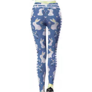 Leggings/Pantalones de Yoga Deportivos Sólidos Transpirables con Logotipo Personalizado OEM ODM para Mujer en Varios Tamaños y Colores - Product Image 2