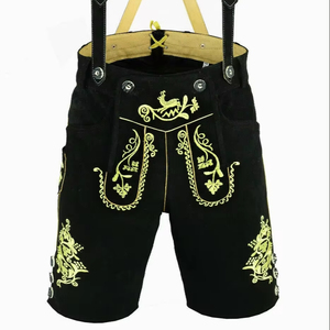 NUEVOS LEDERHOSEN BAVARIANOS PARA HOMBRE, COLOR MARRÓN, AUSTRIA, OKTOBERFEST, PARA LA NUEVA TEMPORADA - Product Image 1