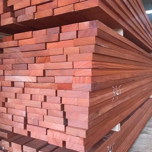 Material de madera dura exótica Padouk para pisos y muebles Acabado de calidad premium Garantía de 2 años para hoteles y oficinas - Product Image 2