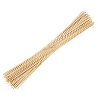 Brochettes en bambou JIAHUI 5 mm semi-pointues multi-usages pour pommes de terre torsadées - 21 (53 cm) - 100 pièces - Bâtonnets d'encens en gros