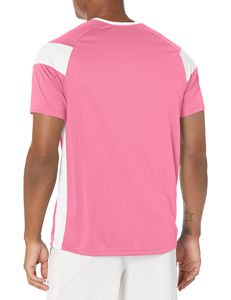 Haute qualité en gros 100% doux Fiber Polyester hommes T-shirt Sublimation t-shirts plaine blanc hommes T-shirt - Product Image 6