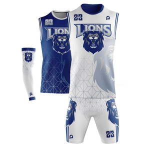 Uniformes de football de drapeau de compression sublimés personnalisés PURE Performance Capuche Réservoir Chemises de compression sans manches Maillots de football - Product Image 5