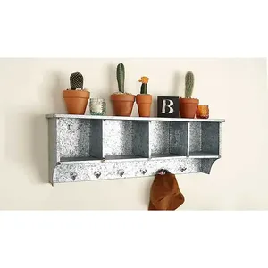 Customizable Unique Design <b>Metal</b> Iron Wall <b>Shelf</b> or Display Rack for Wall Decor, Living Room Decor at Wholesaler Price - Product Image 5
