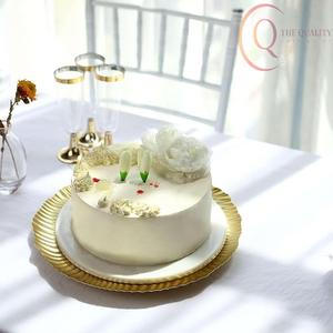 Base para Pastel Decorativa de Metal con Acabado Premium, Ideal para Mostradores de Panadería y Exhibiciones de Celebraciones - Product Image 6