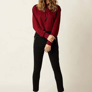 High Quality <b>Women's</b> Casual Crop <b>Top</b> Hoodies Stylish Classic Designs Anti-Pilling for <b>Winter</b> breathable <b>Women</b> - Product Image 5