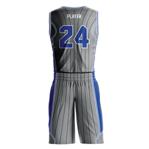 Ensembles de basket-ball d'été à logo personnalisé Maillot réversible respirant Maille à séchage rapide BSCI Short d'été Nouveau design à sublimation - Product Image 3